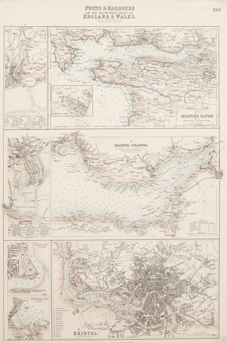 Ports & Harbours on the South-West Coast of England 1860